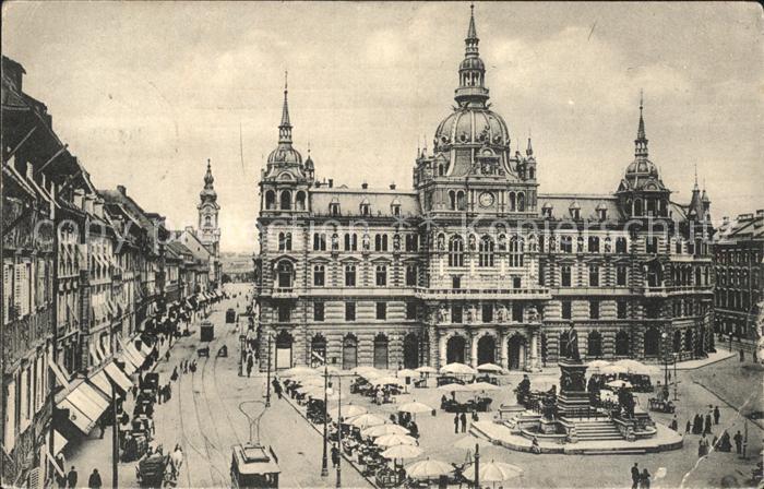 Graz Steiermark Hauptplatz Rathaus