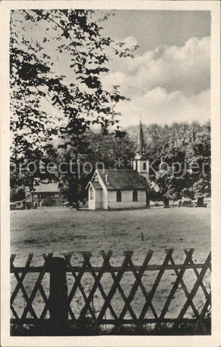 Elend Harz Kleinste Kirche