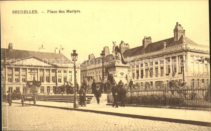 Bruxelles Bruessel Place Martyrs