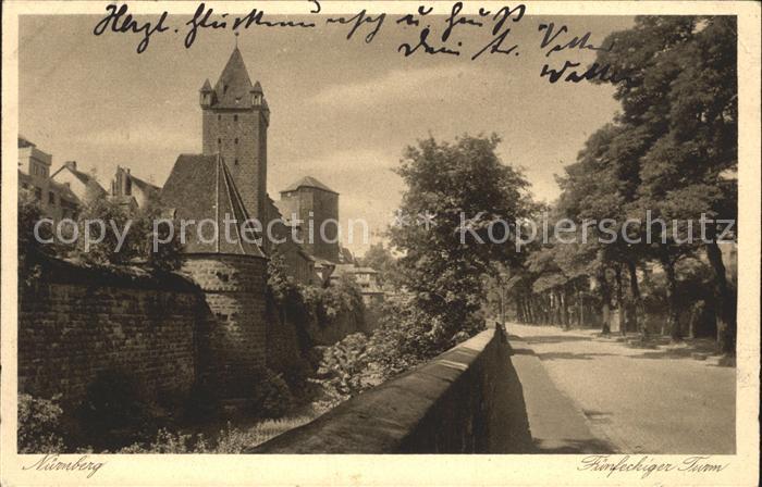 NueRNBERG  CITY Fuenfeckiger Turm