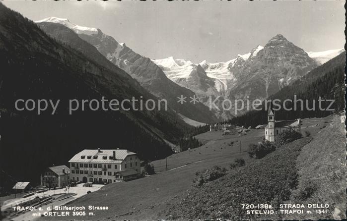 Stilfserjoch Passo dello Stelvio Ortler