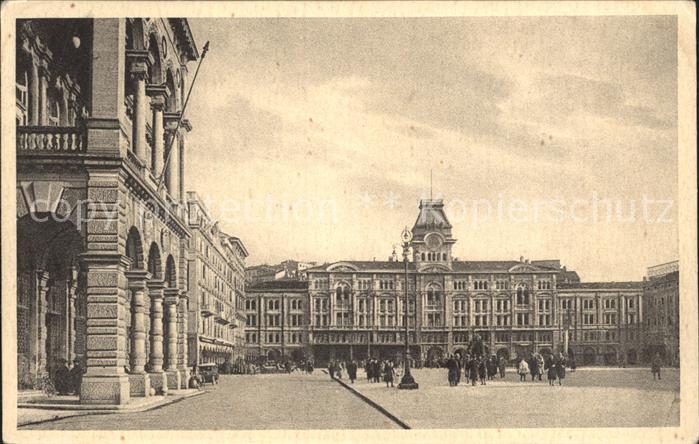 Trieste Piazza Unita Italia