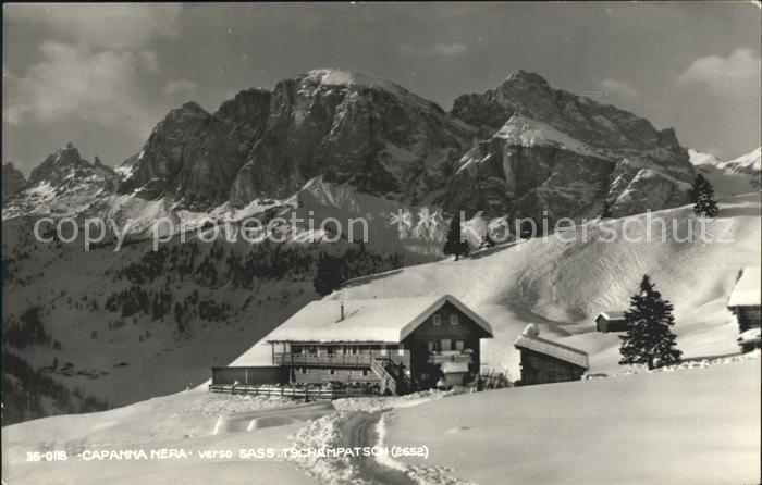 Val Badia Capanna Nera Sass Tschampatsch