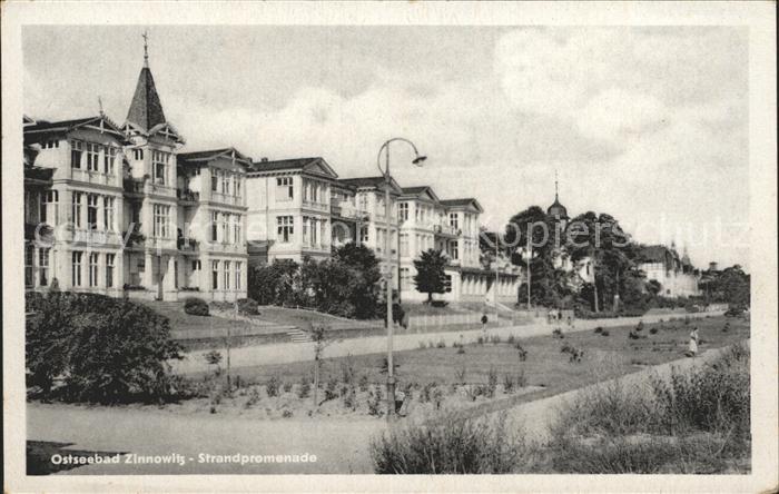 Zinnowitz Ostseebad Usedom Strandpromenade