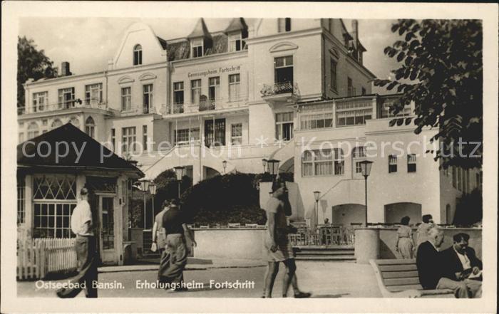 Bansin Ostseebad Erholungsheim Fortschritt