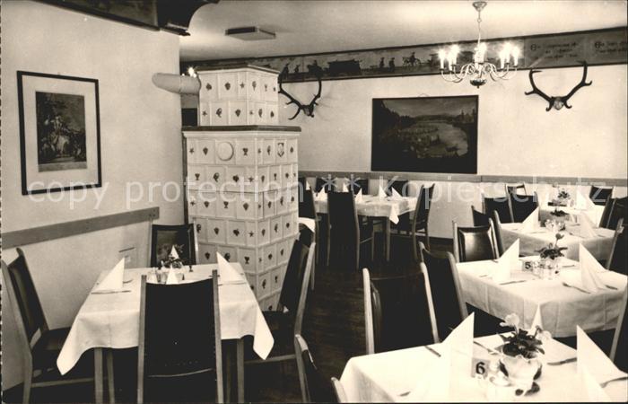 Moritzburg Sachsen HO Gaststaette Hotel Waldschaenke Churfuerstenzimmer