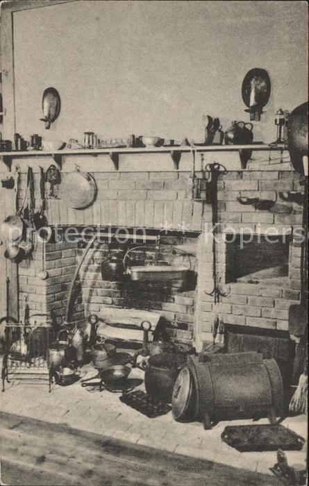 Washington DC Early fireplace showing cooking implements Sunnyside Restoration