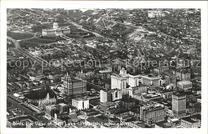 Salt Lake City Fliegeraufnahme