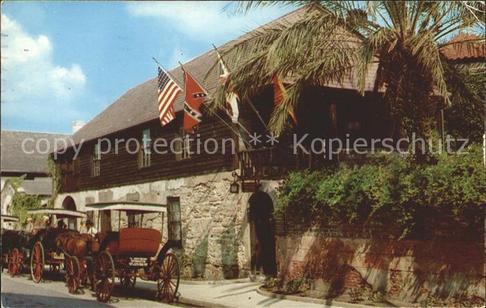 St Augustine Oldest House St Francis Street Pferdekutsche