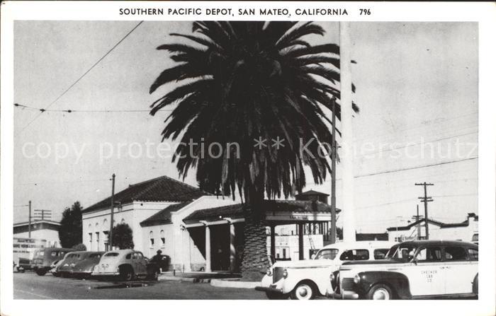 San Mateo California Southern Pacific Depot
