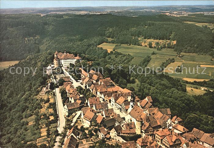 Langenburg Wuerttemberg Fliegeraufnahme