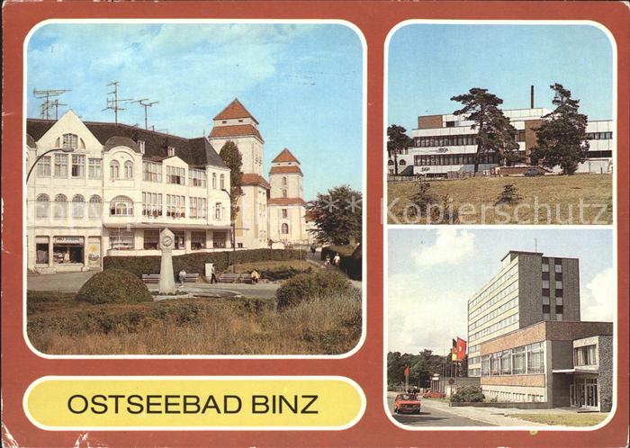 Binz Ruegen Strandpromenade Restaurant Erholungsheim Arkona