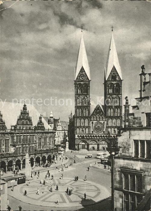 BREMEN  CITY Rathaus Dom Marktplatz