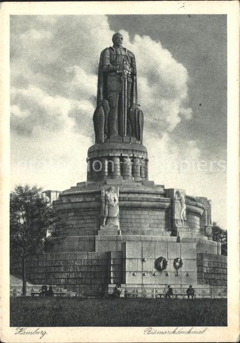 HAMBURG  CITY Bismarckdenkmal