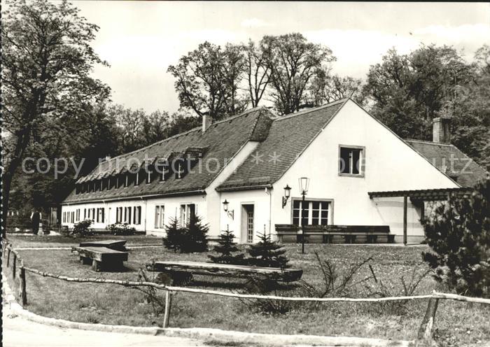 Moritzburg Sachsen HO Gaststaette Hotel Waldschaenke