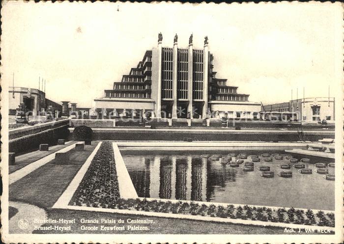 Bruxelles Bruessel Heysel Grands Palais Centenaire