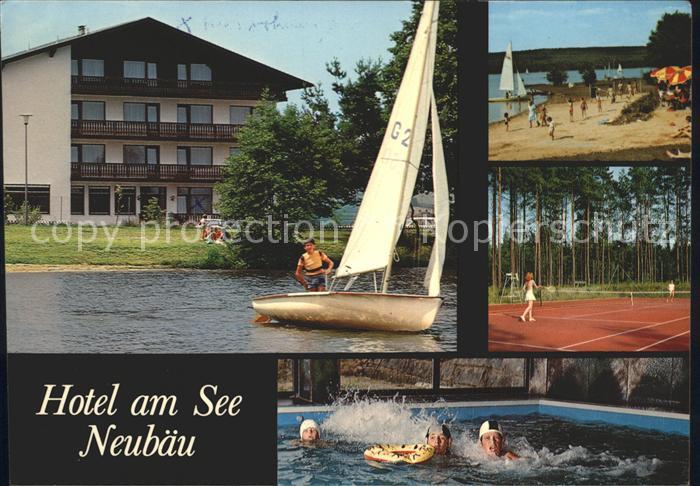 Neubaeu Nittenau Hotel am See Segelboot