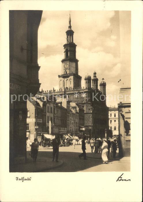 Wartheland Weruschen Warthegau Rathaus