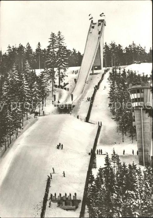 Oberhof Thueringen Schanze Rennsteig