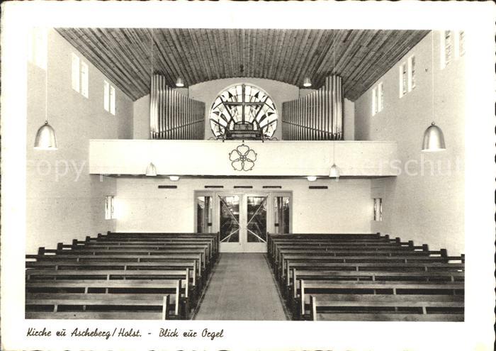 Ascheberg Holstein Kirche Orgel