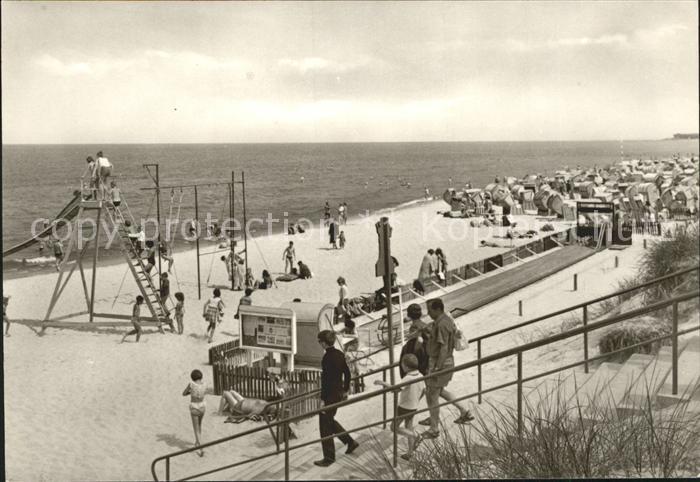 Zinnowitz Ostseebad Usedom Sportanlagen Strand