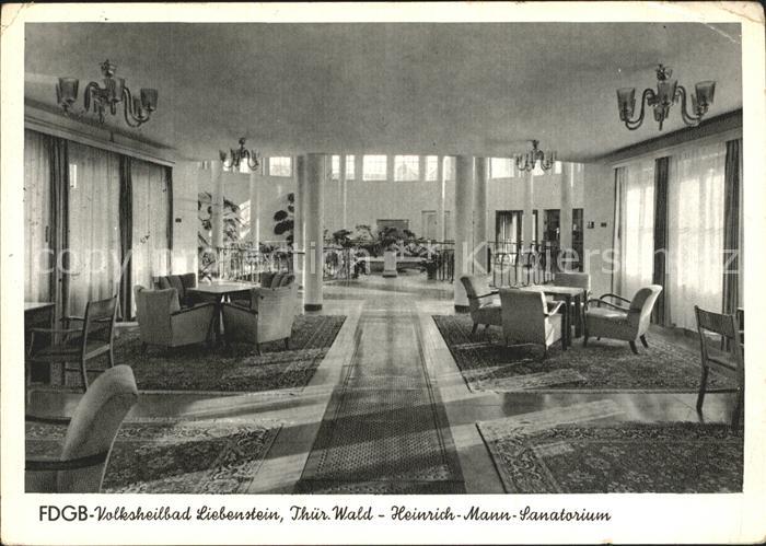 Liebenstein Bad Volksheilbad Heinrich Mann Sanatorium