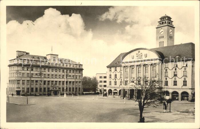 Sonneberg Thueringen Bahnhofsplatz