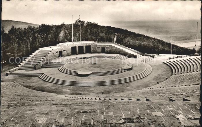 Heidelberg Neckar Thingstaette auf dem Heiligenberg Freilichtbuehne