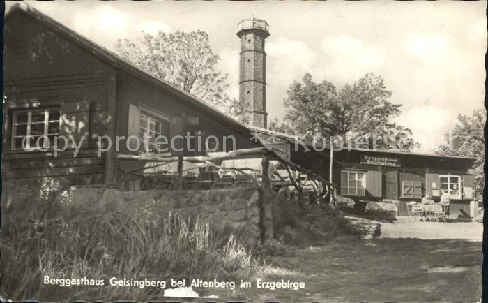 Altenberg Erzgebirge Berggasthaus Geisingberg