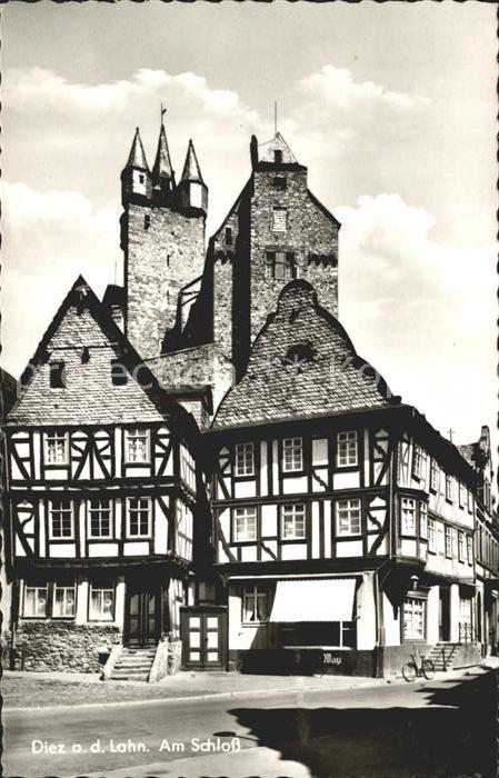 Diez Lahn Partie am Schloss