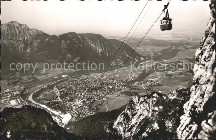 Bad Reichenhall Talblick Predigtstuhlbahn Bergbahn