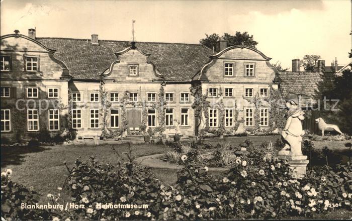 Blankenburg Harz Heimatmuseum Garten Skulptur