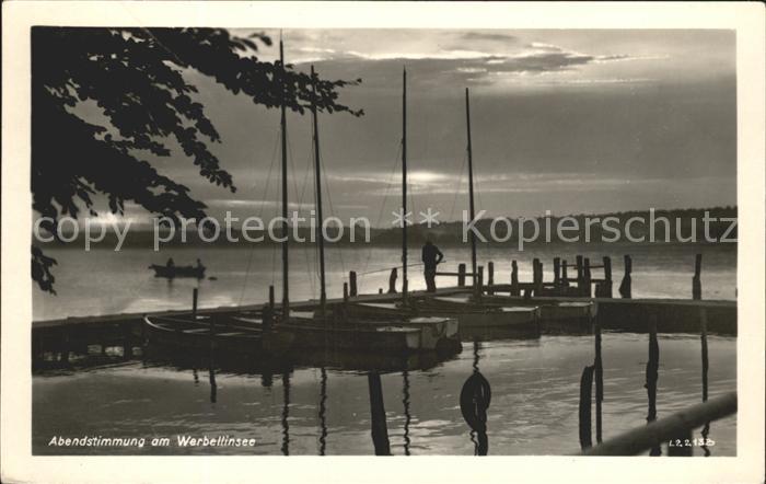 Werbellinsee-Altenhof Abendstimmung am See