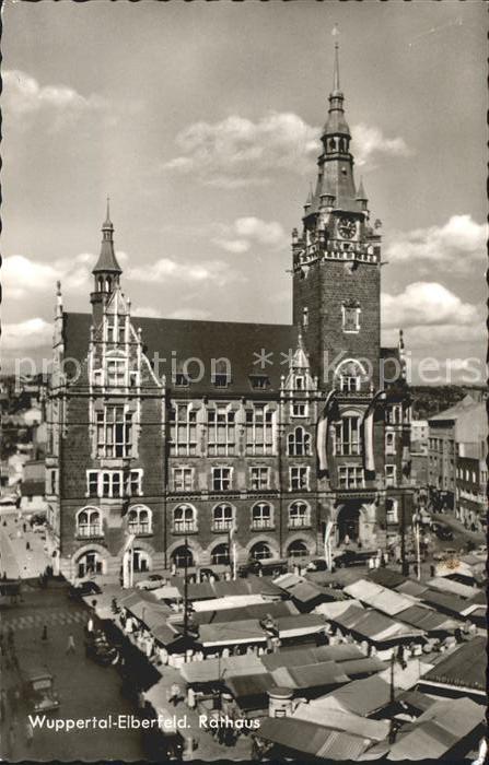 Elberfeld Wuppertal Markt Rathaus