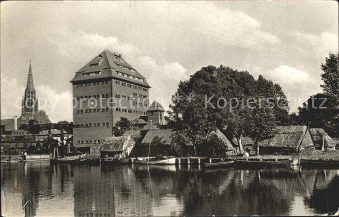 Demmin Mecklenburg Vorpommern Fischerhaeuser