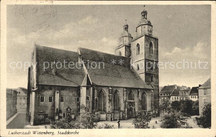 Wittenberg Lutherstadt Stadtkirche