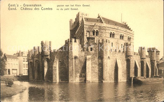 Gent Gand Flandre Gravensteen Chateau des Comtes Schloss