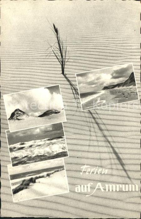 Amrum Duenen Strand Brandung