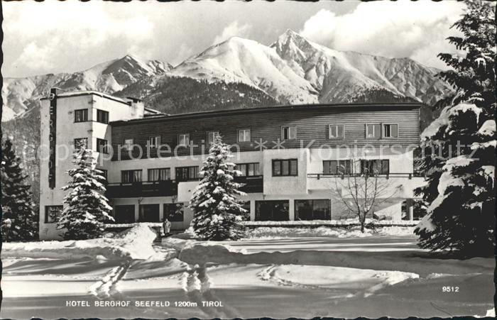 Seefeld Tirol Hotel Berghof Wintersportplatz Alpen