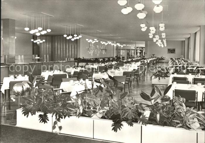 Oberhof Thueringen Speisesaal FDGB Erholungsheim Fritz Weineck