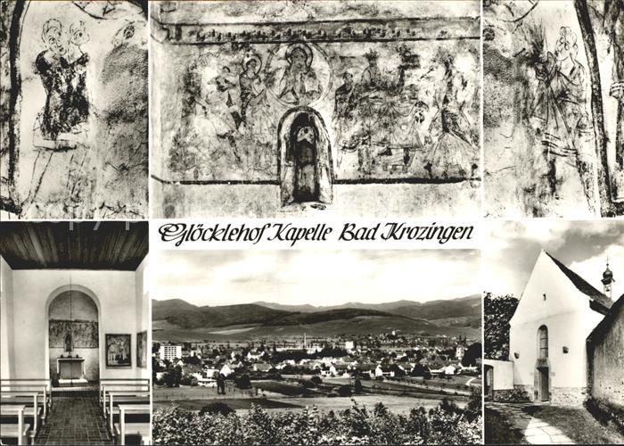 Bad Krozingen Gloecklehof Kapelle 9. Jhdt. Fresken