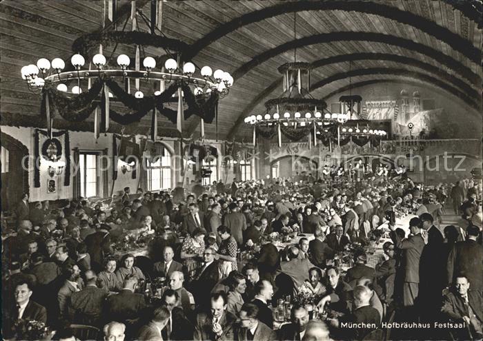 Muenchen Bayern Hofbraeuhaus Festsaal