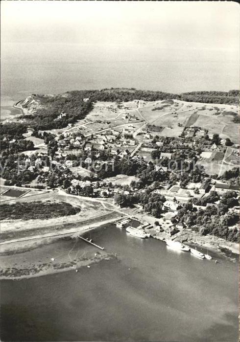 Insel Hiddensee Urlauberparadies Fliegeraufnahme