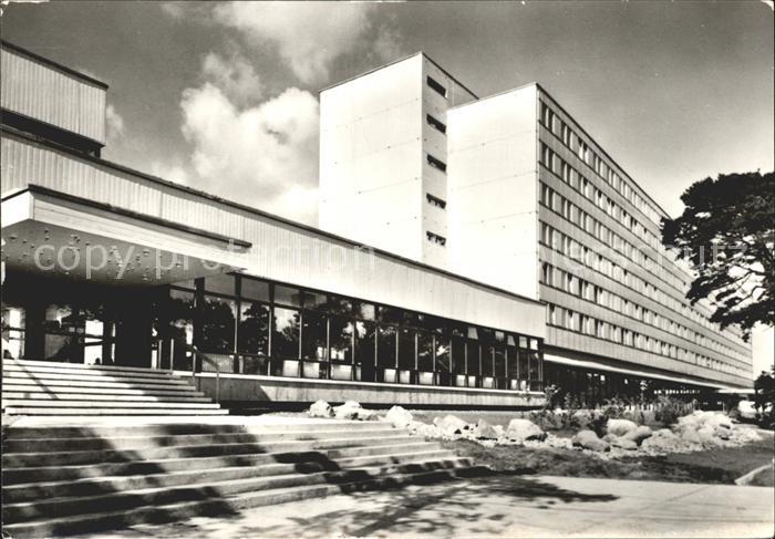 Zinnowitz Ostseebad Usedom FDGB Feriendienst IG Wismut Ferienheim Roter Oktober