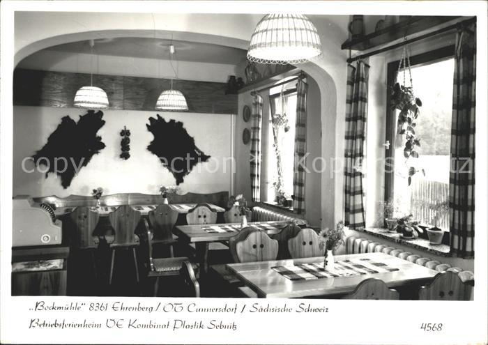 Cunnersdorf Hohnstein Bockmuehle Betriebsferienheim VEB Kombinat Plastik Sebnitz