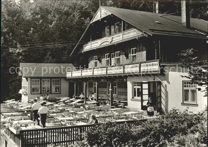 Tabarz Hotel Schweizerhaus Restaurant Gartenterrasse