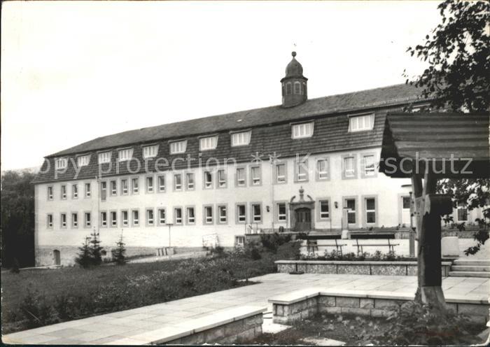 Weissenborn-Luederode Schulungsheim Kinderheim Naherholungszentraum VEB Fernmeld