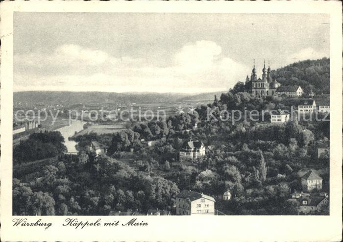 WueRZBURG Bayern Kaeppele am Main Wallfahrtskirche