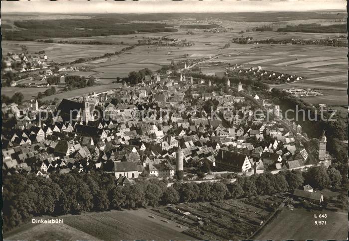 Dinkelsbuehl Fliegeraufnahme