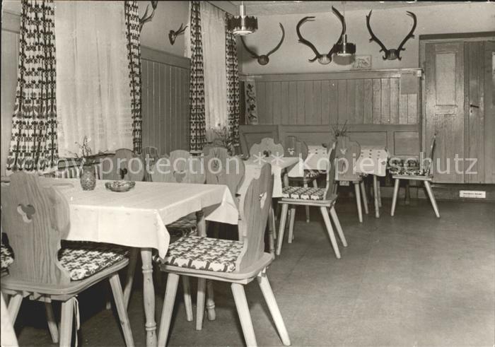 Rehefeld-Zaunhaus HO Gasthof Gaststube